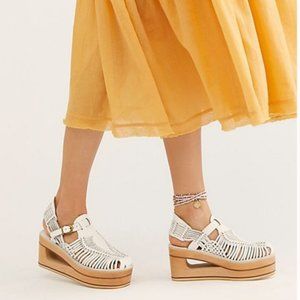 New Free People Jeffrey Campbell Gemma Hurrache Wedge